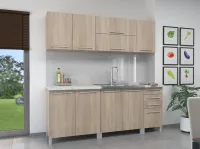 Basic Retró konyha 200-60 Tele zárt felsőkkel 1